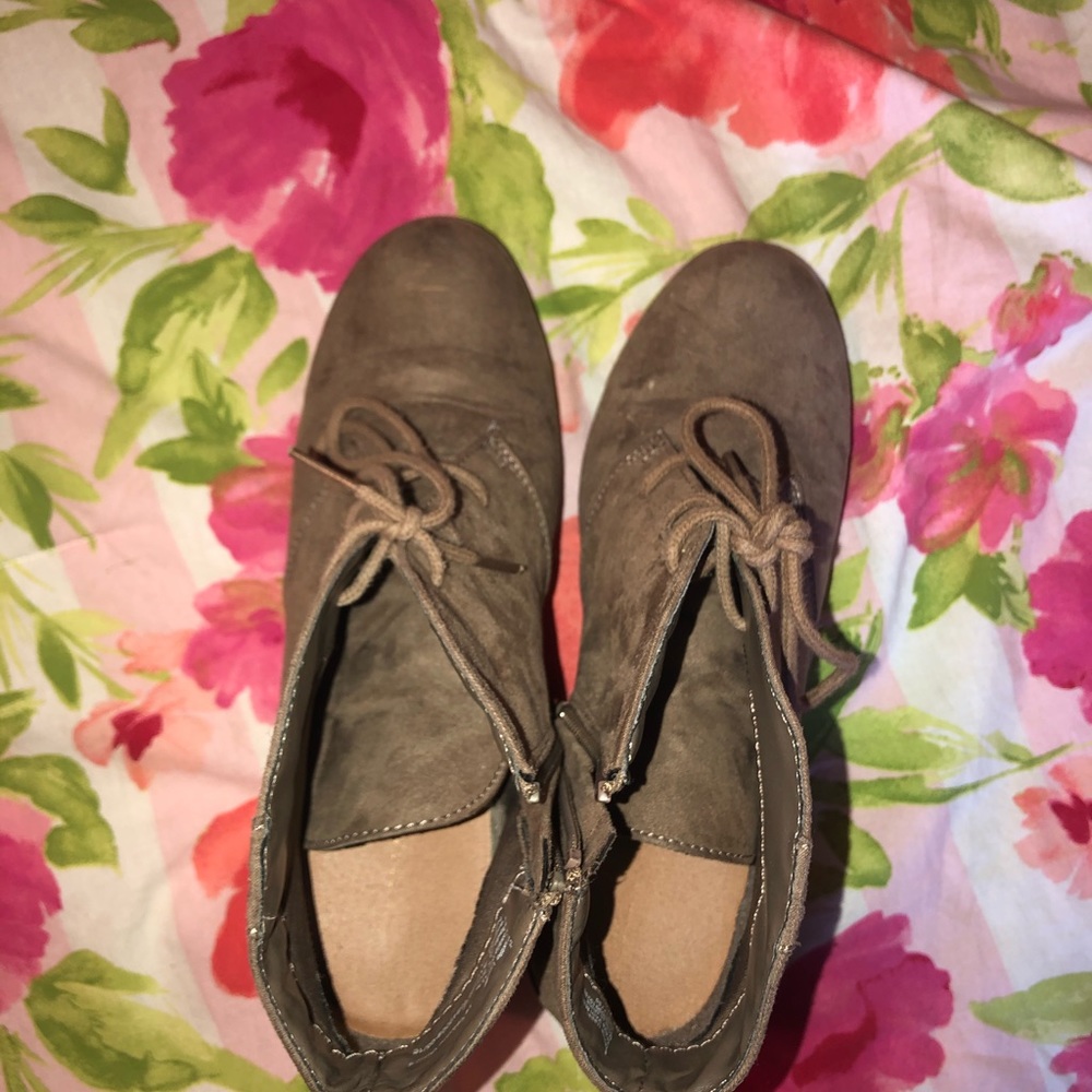 Tan Booties - Picture 3 of 6